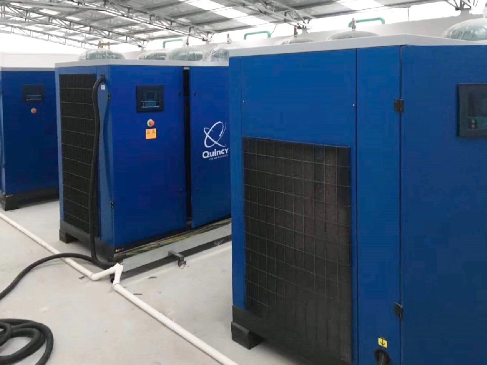 昆西280KW螺桿壓縮機(jī)應(yīng)用垃圾焚燒發(fā)電行業(yè)